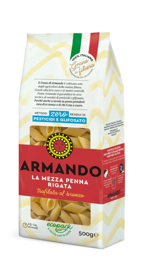 ARMANDO Mezza Penna Rigata 500 g