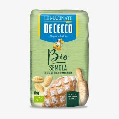 De Cecco Semola di grano duro rimacinata Biologica - Bio hrubší mouka 1 kg