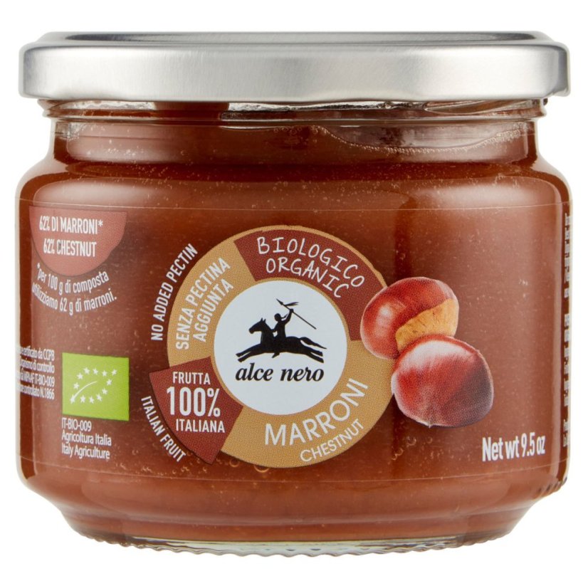 Alce Nero Marmeláda z kaštanu BIO 270g
