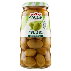 F.lli Saclà celé obří zelené olivy ve slaném nálevu 560 g