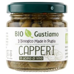 Bio Organica Italia BIO cappari v octovém nálevu 100 g