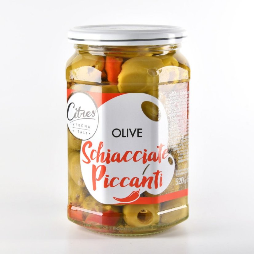 Citres Pikantní zelené olivy 250 g