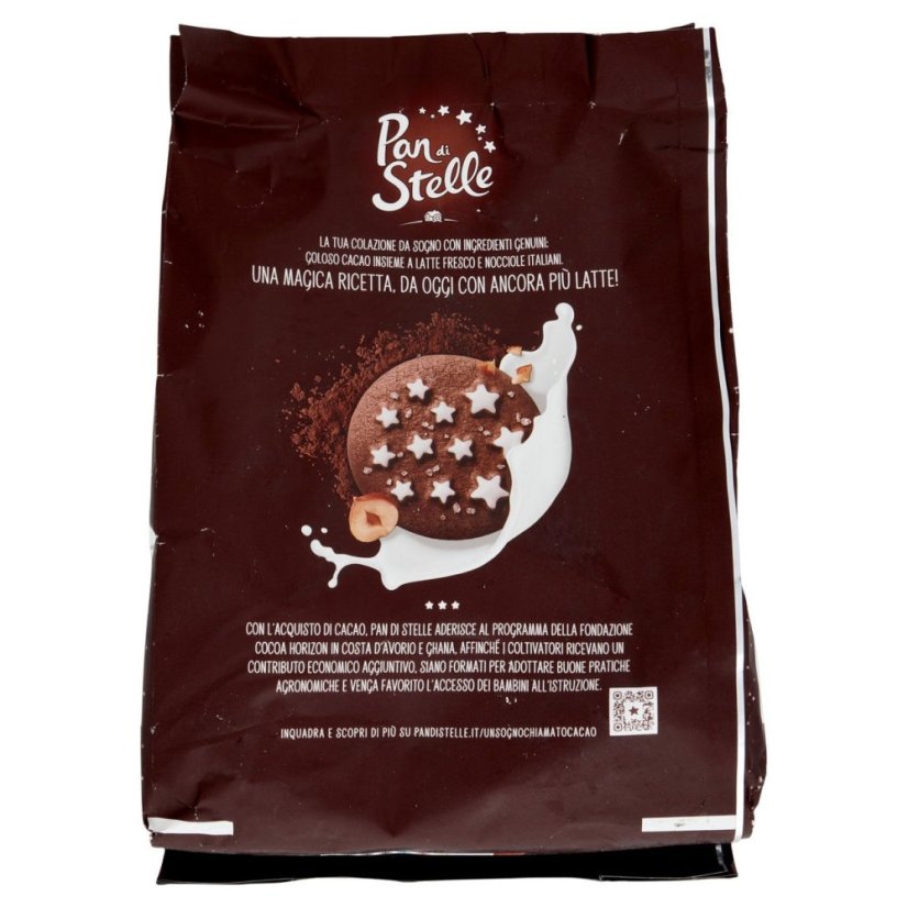Pan di Stelle 100% italská sušenka z kakaa, lískových oříšků a čerstvého mléka 700g