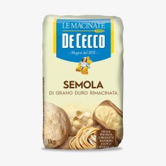De Cecco Semola di grano duro - Dvakrát mletá krupice z tvrdé pšenice 1 kg